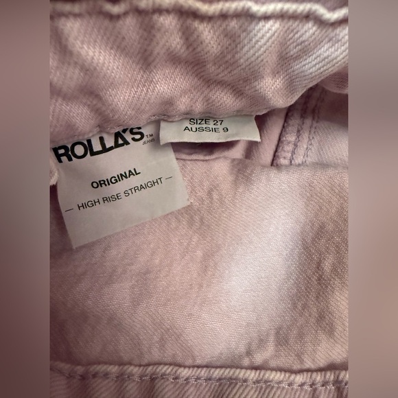 Rollas Original Overall in Lavender Size 27 - Picture 13 of 14